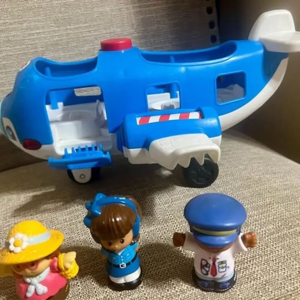 Amazing Vintage Fisher-Price Little People Transportation Bundle – Early 2000s